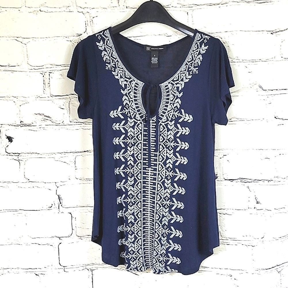 INC Stitch Detail Shirt 